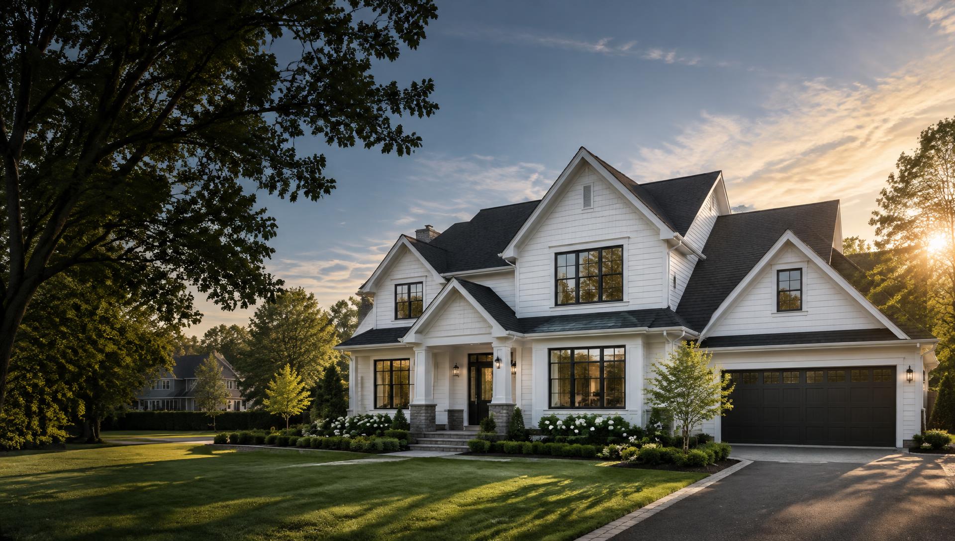 Renovated New Jersey home with a new roof and exterior